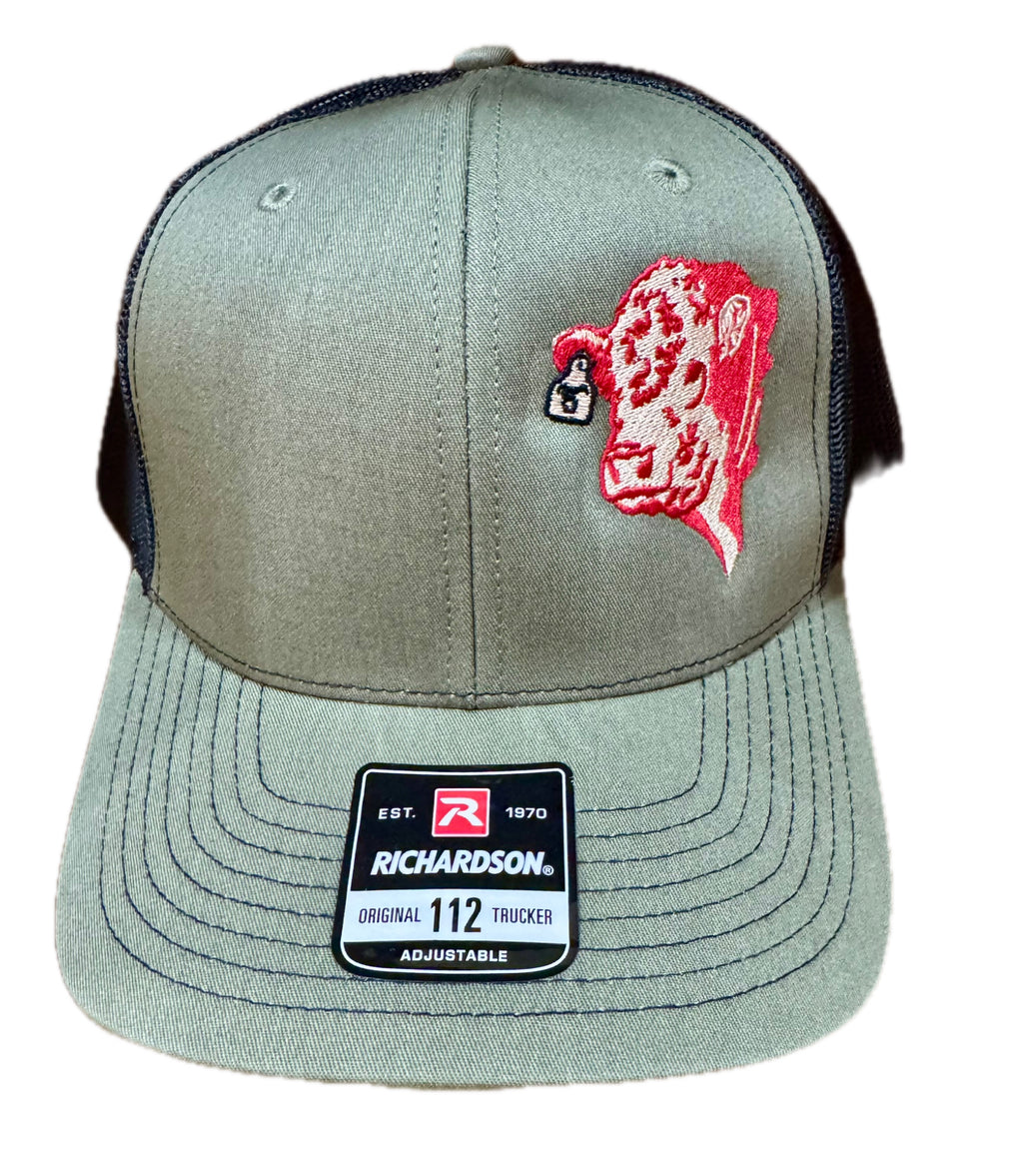 Flying 5 signature Hereford Bull, Truckers Cap