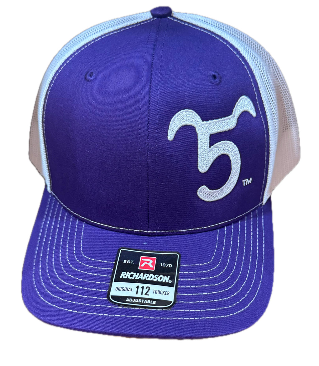 Flying 5 Brand Signature Logo Truckers Cap