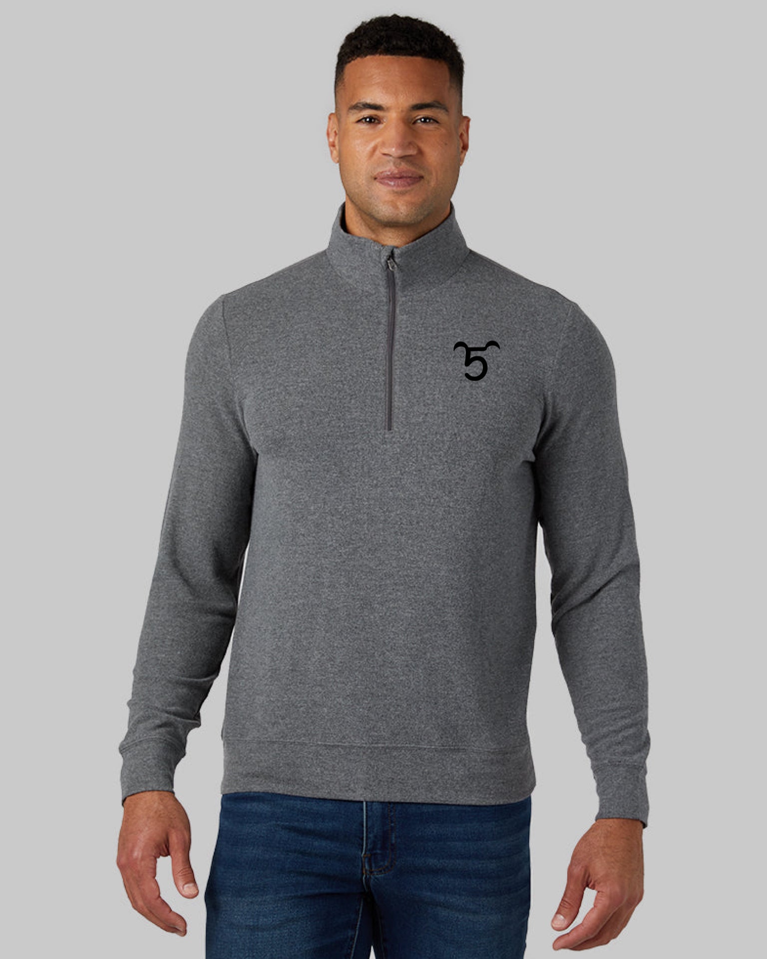 Men’s Sweater Knit 1/4 Zip Top