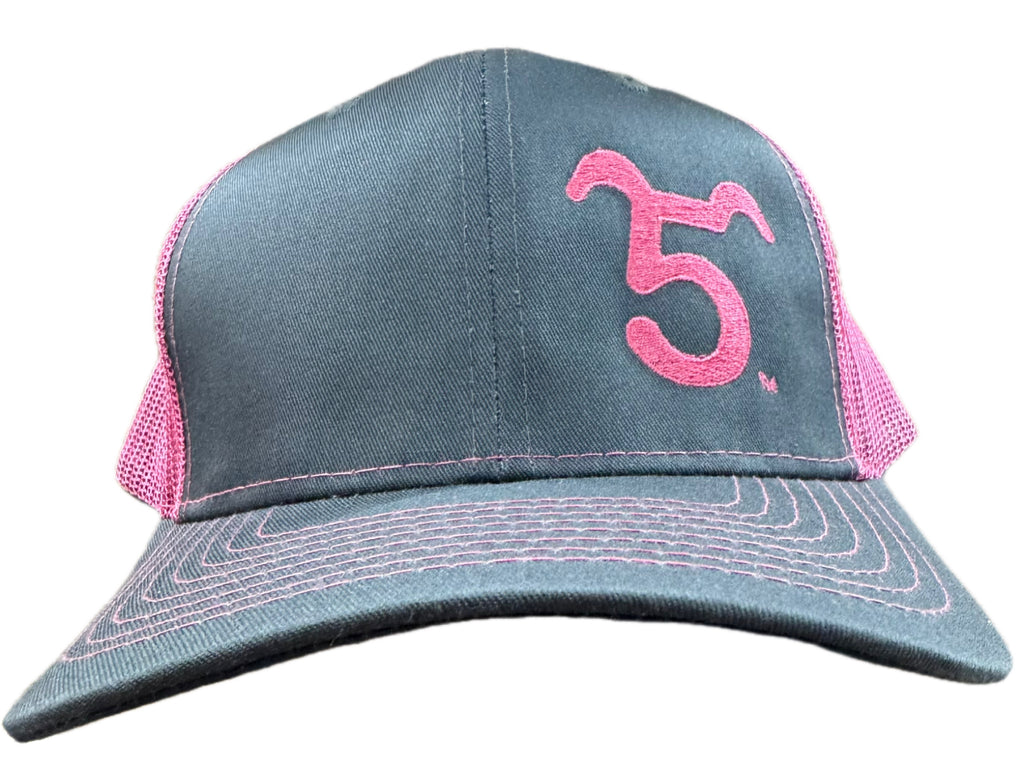 Flying 5 Brand Signature Logo Trucker Cap