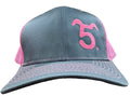 Flying 5 Brand Signature Logo Trucker Cap