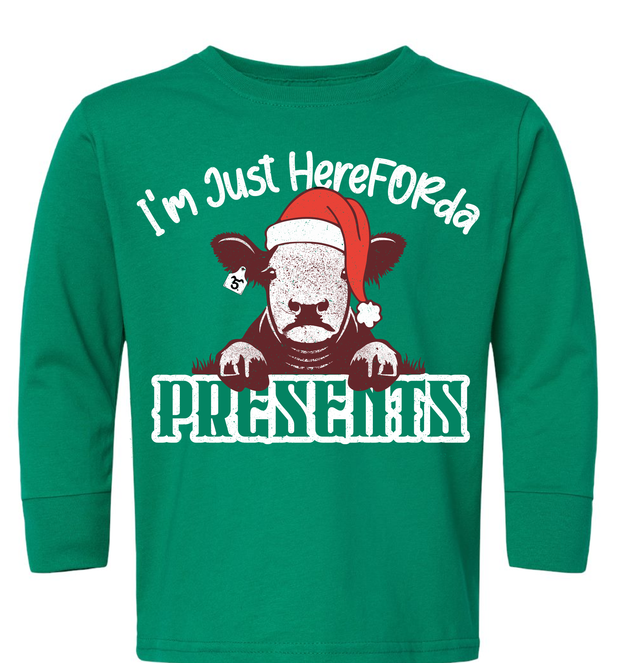 HereFORda Presents Long Sleeve Tee – Toddler & Youth