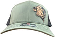 Flying 5 Signature Hereford Bull Faux Leather Trucker Cap