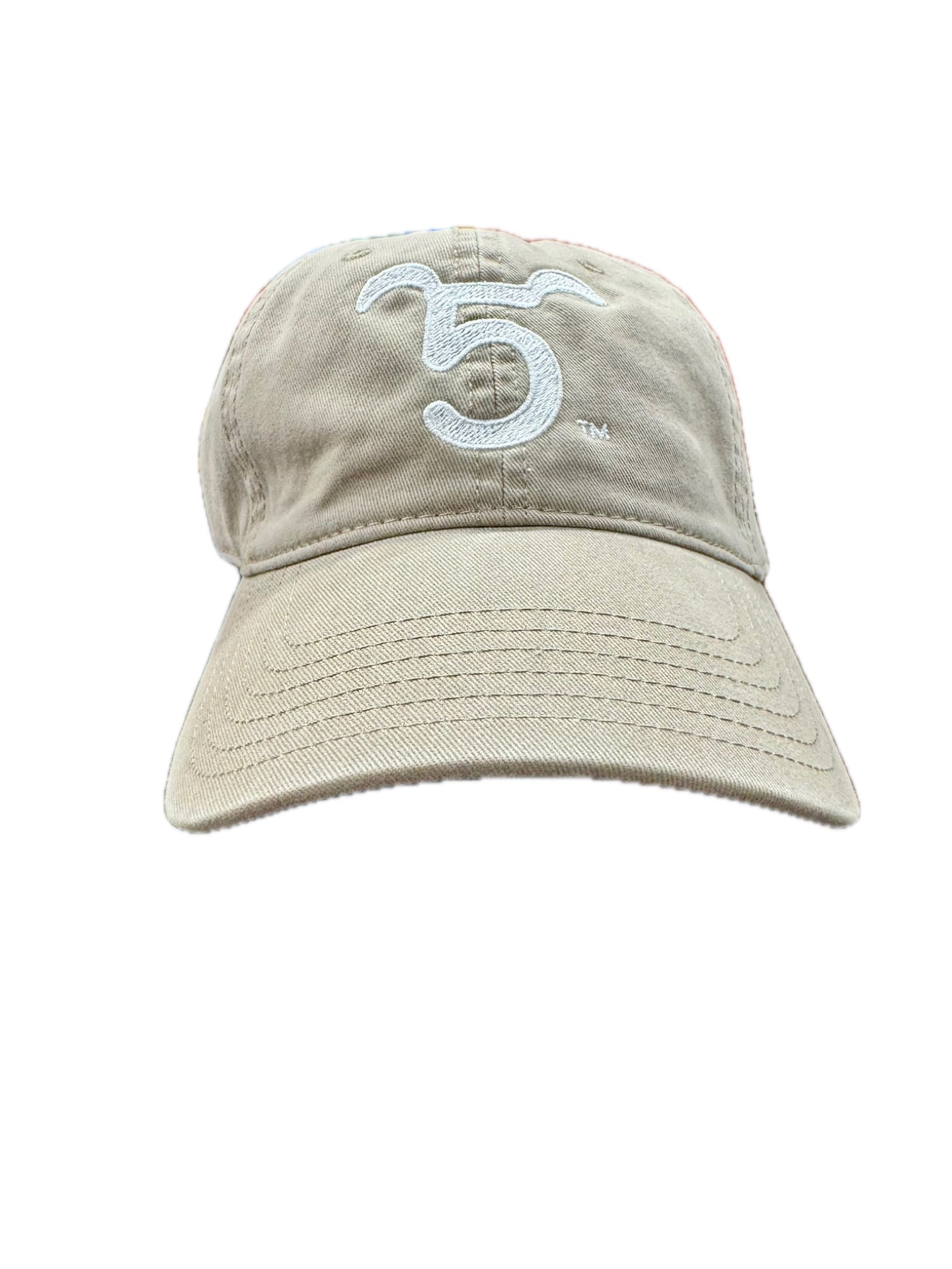 Flying 5 Brand Signature Logo Brushed Twill Cap
