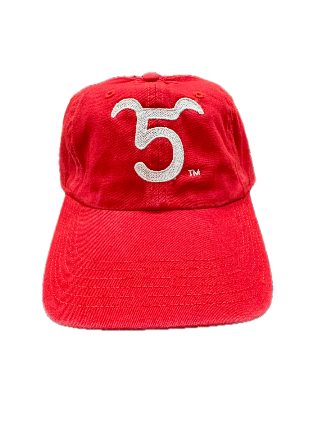 Flying 5 Brand Signature Logo Brushed Twill Cap