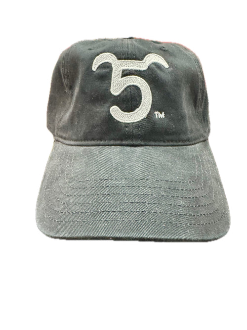 Flying 5 Brand Signature Logo Brushed Twill Cap
